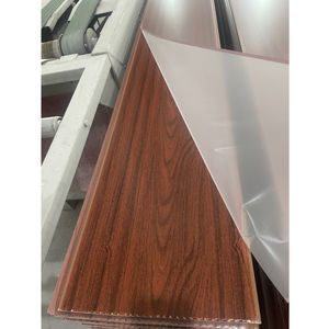 Forro Pvc UPVC Panel PVC Panel de techo Uv Panel de pared Laminación Laminado Techos En Pvc <span class=keywords><strong>Plafon</strong></span> Corner Jointer Wall Angle - Product Image 1