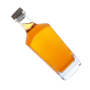 M 500ML mignon grande taille extérieur sans plomb <span class=keywords><strong>bouteille</strong></span> en verre <span class=keywords><strong>de</strong></span> vin Barware whisky carafe <span class=keywords><strong>bouteille</strong></span> d'alcool - Product Image 5