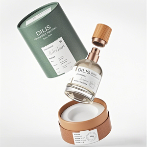 กล่องกระดาษลูกฟูกทรงกระบอกแบบกำหนดเองได้พร้อมโลโก้ - บรรจุภัณฑ์กล่องน้ำหอมและเครื่องสำอางระดับพรีเมียม - Product Image 4