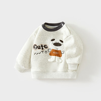 Chaqueta de Invierno Cálida y Gruesa para Niños, Camiseta de Manga Larga para Bebés, Estilo Informal