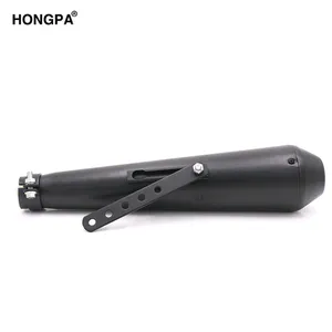  HONGPA modifiziertes Motocross-Auspuffrohr Universal Slip on Motorrad auspuff für Cafe Racer Harley Bobber