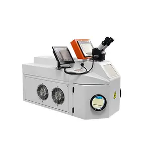 100W 200W Goldsmith Tools Desktop Jewelry Laser Welding Machine For Gold Silver Necklace Spot Welding Soldering Machine