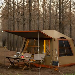 Tente gonflable Explorers Leisure Cabin, imperméable, Oxford, quatre saisons, installation rapide, grand espace, équipement de camping en plein air - Product Image 4