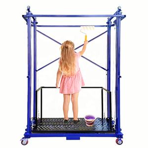 Plataforma de elevación de <span class=keywords><strong>andamio</strong></span> de China para <span class=keywords><strong>alquiler</strong></span> doméstico de 6M usando <span class=keywords><strong>elevador</strong></span> plegable automático Hebei venta móvil <span class=keywords><strong>andamio</strong></span> eléctrico - Product Image 2