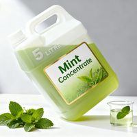 Extrait naturel de menthe poivrée pour la santé digestive et l'apport en fraîcheur à l'haleine dans les boissons, les infusions aux herbes et les boissons gazeuses