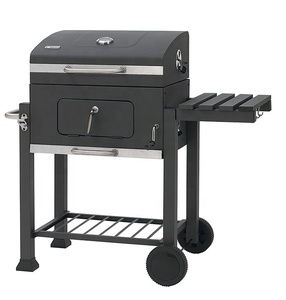 Grill <span class=keywords><strong>Barbecue</strong></span> <span class=keywords><strong>a</strong></span> <span class=keywords><strong>Carbone</strong></span> Grande in Metallo per Giardino e Patio, Affumicatore da Esterno - Product Image 1