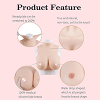 Prothèses mammaires en silicone grande taille, bonnets B-S, faux seins pour travestis, transgenres, drag queens, cosplay pour personnes transgenres