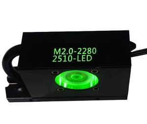 Nuevo Disipador de Calor para SSD M.2 con Ventilador ARGB de 5V y 3 Pines, Radiador para Disco Duro de <span class=keywords><strong>Estado</strong></span> Sólido 2280, Enfriador de Aire de 25mm - Product Image 5