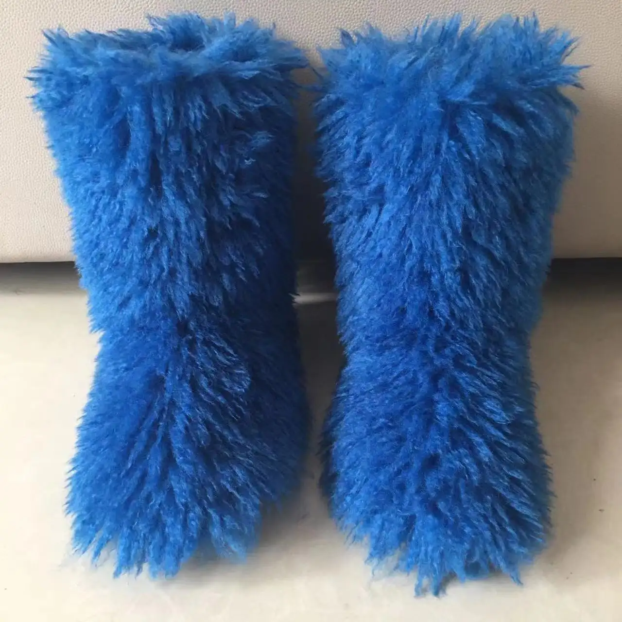 कारखाने भेड़ त्वचा फर बर्फ के जूते पहने महिला जूते रोकून फर बर्फ के जूते थोक उच्च गुणवत्ता वाली महिलाएं सर्दियों शरद ऋतु फर जूते