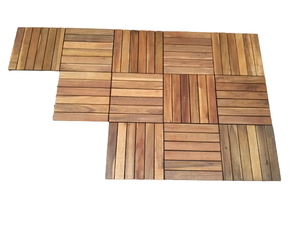 High quality Wood <b>deck</b> tiles 30 X 30 cm outdoor indoor Balcony Terrace Garden Easy Install waterproof anti slip certified - Product Image 2