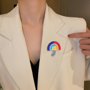 Broches <span class=keywords><strong>vogue</strong></span> Délicat Argent Plaqué Intéressant Résine Acrylique Lucite Moule Faire Fine Noël Photo Shoots Broche De Luxe - Product Image 2