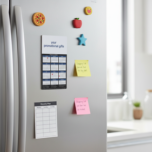 Imán de nevera impermeable con iconos magnéticos para planificador de comidas, ideal para promociones de proveedores, con diseños de congeladores, refrigeradores y productos de supermercado. - Product Image 1