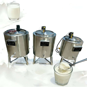 Pasteurisateur en acier inoxydable 30L 50L 75L 100L pour lait de chamelle, miel, jus de fruits, purée de fruits, ketchup, yaourt et lait - Product Image 2
