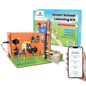 STEAM Eğitici İlkokul Ortaokul Öğrencileri Programlama Deneyi <span class=keywords><strong>Web</strong></span> Kontrolü DIY Akıllı Okul Öğrenme Kiti Arduino için - Product Image 1