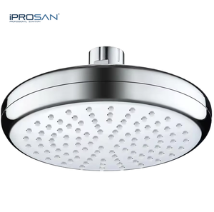 IProSan 6 pollici circolare bagno sospeso pressurizzato Spray Top doccia <span class=keywords><strong>a</strong></span> <span class=keywords><strong>risparmio</strong></span> <span class=keywords><strong>idrico</strong></span> - Product Image 1