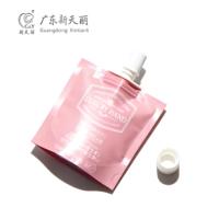 Sachets en plastique personnalisés pour échantillons de lotion pour le corps, recharge, bec verseur, pochettes liquides, sacs de voyage portables pour crème pour les mains