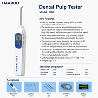 Testeur de vitalité pulpaire dentaire professionnel, haute précision, appareil de test de vitalité nerveuse sans fil, portable, pour clinique dentaire, hôpital