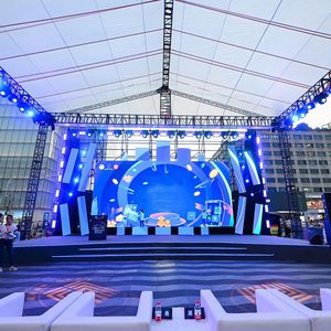 Pantalla LED ZHOUMING Equivalente a Alquiler P10, Lámpara Digital para Festival de los Faroles Cibernéticos, 5000nit de Alto Brillo, IP65 Impermeable - Product Image 1