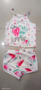 Yiwu Yiyuan Garment odm stampe personalizzate abiti da bambina di un anno boutique set di abbigliamento per ragazze carino per 11 anni - Product Image 5