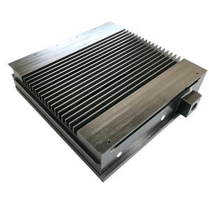 Tùy chỉnh CNC gia công nhôm tản nhiệt bao vây đen anodized 6000 loạt tản nhiệt - Product Image 4