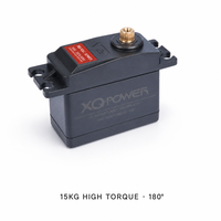 XQ-POWER XQ-S3115M Servo numérique étanche 15 kg, 180 degrés, engrenage métallique, couple élevé pour voiture RC Nitro Jet