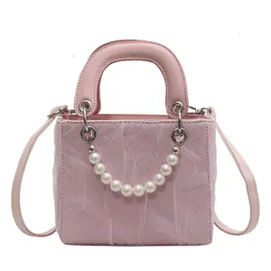 best hand bag bulk wholesale suppliers Cute solid color simple Tote bag