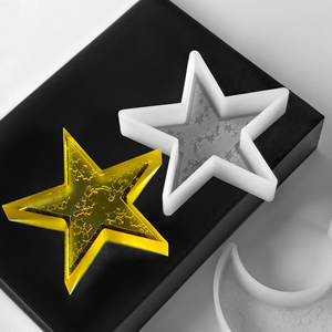 Ramadan luna e stella candela in Silicone stampo Eid <span class=keywords><strong>Mubarak</strong></span> per la decorazione della casa Ramadan muffa mezzaluna arabica - Product Image 5