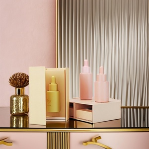 Botella de Vidrio Transparente de Lujo Personalizada con Gotero para Suero, Aceite Esencial, Envase Cosmético de 30 ml - Product Image 5