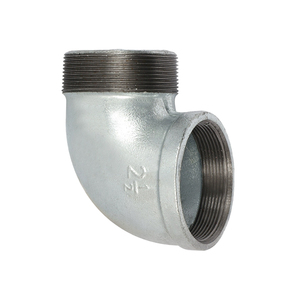 Vente directe usine – Raccord de tuyauterie en fonte malléable, galvanisé à chaud, coude BSP F-M <span class=keywords><strong>pour</strong></span> l'huile, l'eau et le gaz - Product Image 1