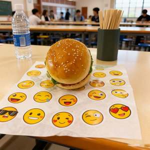 Logo personnalisé pour les restaurants, papier ciré réutilisable en gros pour les sandwichs et les hamburgers - Product Image 4