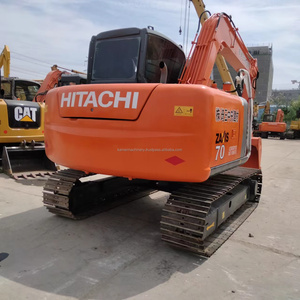 รถขุดขนาดเล็กแบบตีนตะขาบ Hitachi ZX70 มือสองคุณภาพสูง 7 ตัน เครื่องยนต์ Cummins พร้อมชิ้นส่วนหลักๆ เช่น แบริ่ง สำหรับขาย - Product Image 5
