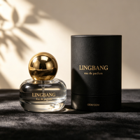 Botol Parfum Kaca Mini Mewah 15ml dengan Tutup Semprot dan Pompa Semprot Bentuk Persegi Pipih Berbagai Gaya Dekoratif