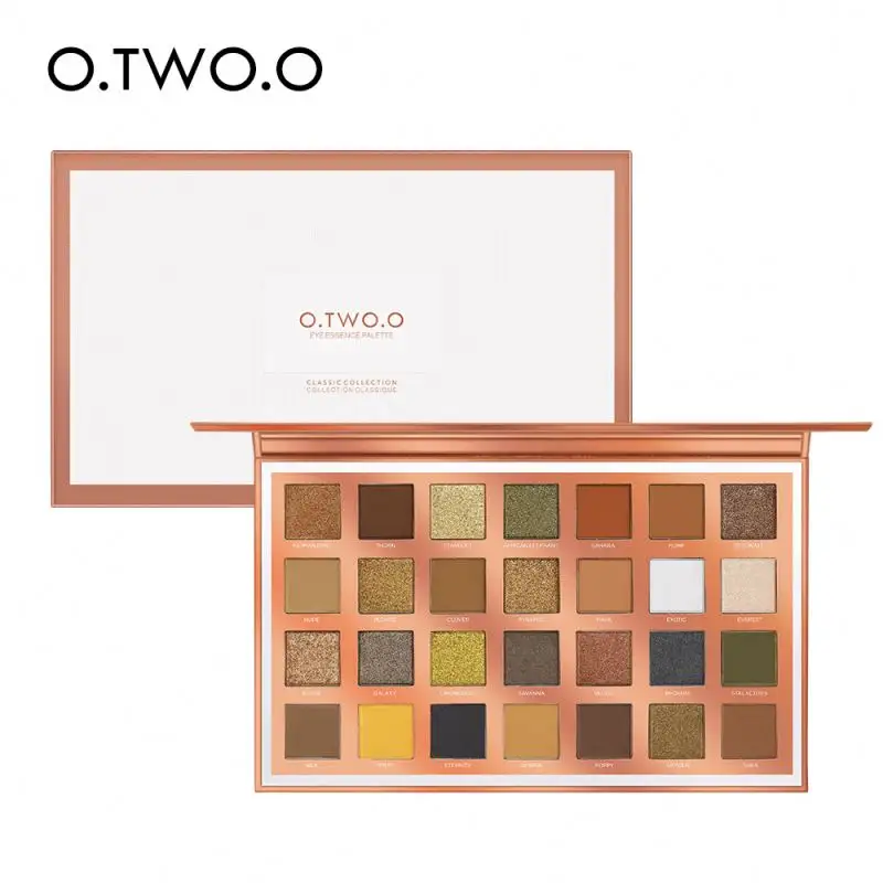 O.TWO.O ยี่ห้อ 2021 มาใหม่ล่าสุดแฟชั่น 28 สีความงามเครื่องสําอางอายแชโดว์Paletteสําหรับขายส่ง