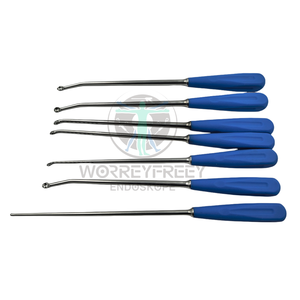 UBE Unilateral Biportal Cirugía endoscópica Columna vertebral Instrumentos ortopédicos Set Cureta biportal de acero inoxidable - Product Image 5