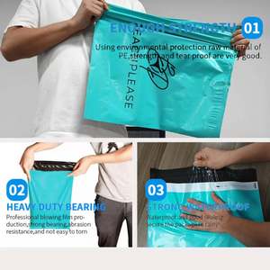 Tear Proof Postal Parcel <b>Plastic</b> Postage Mailer Packaging <b>Bag</b> Eco Friendly Blue Mailer Shipping <b>Bag</b> <b>for</b> Delivery - Product Image 6