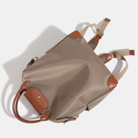 Tas Ransel Komputer Wanita Berkualitas Tinggi 2026, Anti Air, Bahan Nylon, Resleting, Tahan Lama, Kapasitas Besar, Cocok untuk Perjalanan Bisnis dan Komuter