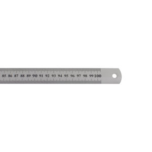 <span class=keywords><strong>Regla</strong></span> de acero inoxidable de escala recta de 100cm para la escuela - Product Image 4