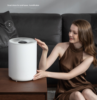 Humidificateur d'air étanche intelligent blanc 4L humidificateurs à buse unique de grande capacité
