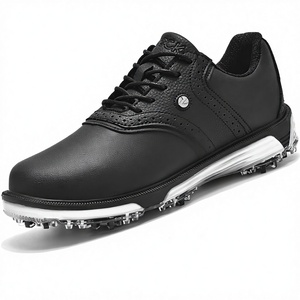 ULTIANT Golf <strong>Shoes</strong> Mens Waterproof Mesh Lining Spikeless Classic Professional Stability for Golf Training - Product Image 1