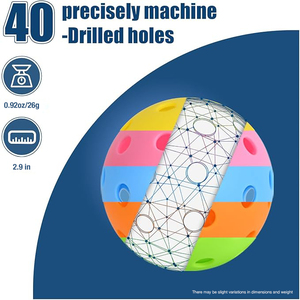 كرة رجبي عالية الجودة مقاس 74 مم X-40 مصنوعة بتقنية القولبة الدوراني، معتمدة من USAPA، مصنوعة من مادة TPE عالية السرعة ومتينة، معدات رياضية - Product Image 2