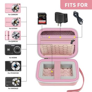 Estuche de transporte y protección de viaje para cámaras digitales, cámaras <span class=keywords><strong>Kodak</strong></span> <span class=keywords><strong>Pixpro</strong></span>/Canon PowerShot ELPH 180/190 / Sony DSCW800 / DSCW830 - Product Image 2