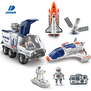 Set de Juego Interactivo de la Estación Espacial con Figuras, Escenario de Juego de Exploración Espacial para Niños, Juego Educativo - Product Image 1