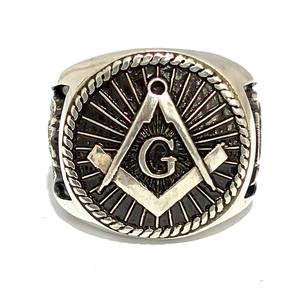 Anillo moderno personalizado en existencia, anillo de latón con circonita unisex - Product Image 1