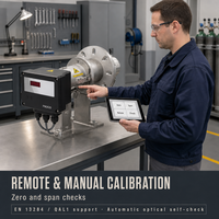 Moniteur de particules fines à diffusion directe 0-500 mg/m³ pour la désulfuration des gaz de combustion humides en cheminée CEMS