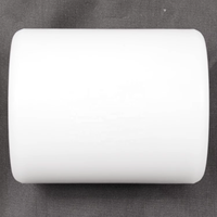 Rouleau de charge en nylon blanc haute capacité, durable, 80x70 mm / 3,15"x2,76", avec roulements de précision étanches pour chariot à palettes / transpalette
