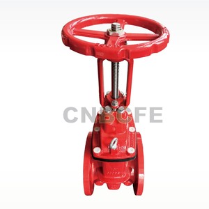 Sistema de protección contra incendios, vástago ascendente, potencia Manual, sello suave, válvulas de hierro dúctil, válvula de compuerta contra incendios con brida OSY - Product Image 4