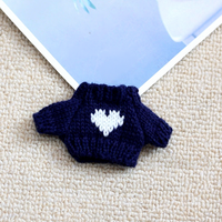 Nouveaux produits 2026 : Pulls rayés en forme de feuille pour poupées Moru, vêtements pour poupées Kt à moins d'un dollar, 10 cm, 14 cm