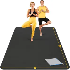 Экстра-Премиум Большой Матовый упражнение для йоги пилатеса тренировочный фитнес-коврик