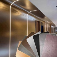Panel de Pared Moderno de Chapa de Madera de Bambú con Función Impermeable e Ignífuga