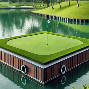 Nouveau design, mini-golf portable, tapis de putting aquatique flottant pour l'entraînement en extérieur, tapis de golf flottant sur mesure - Product Image 1